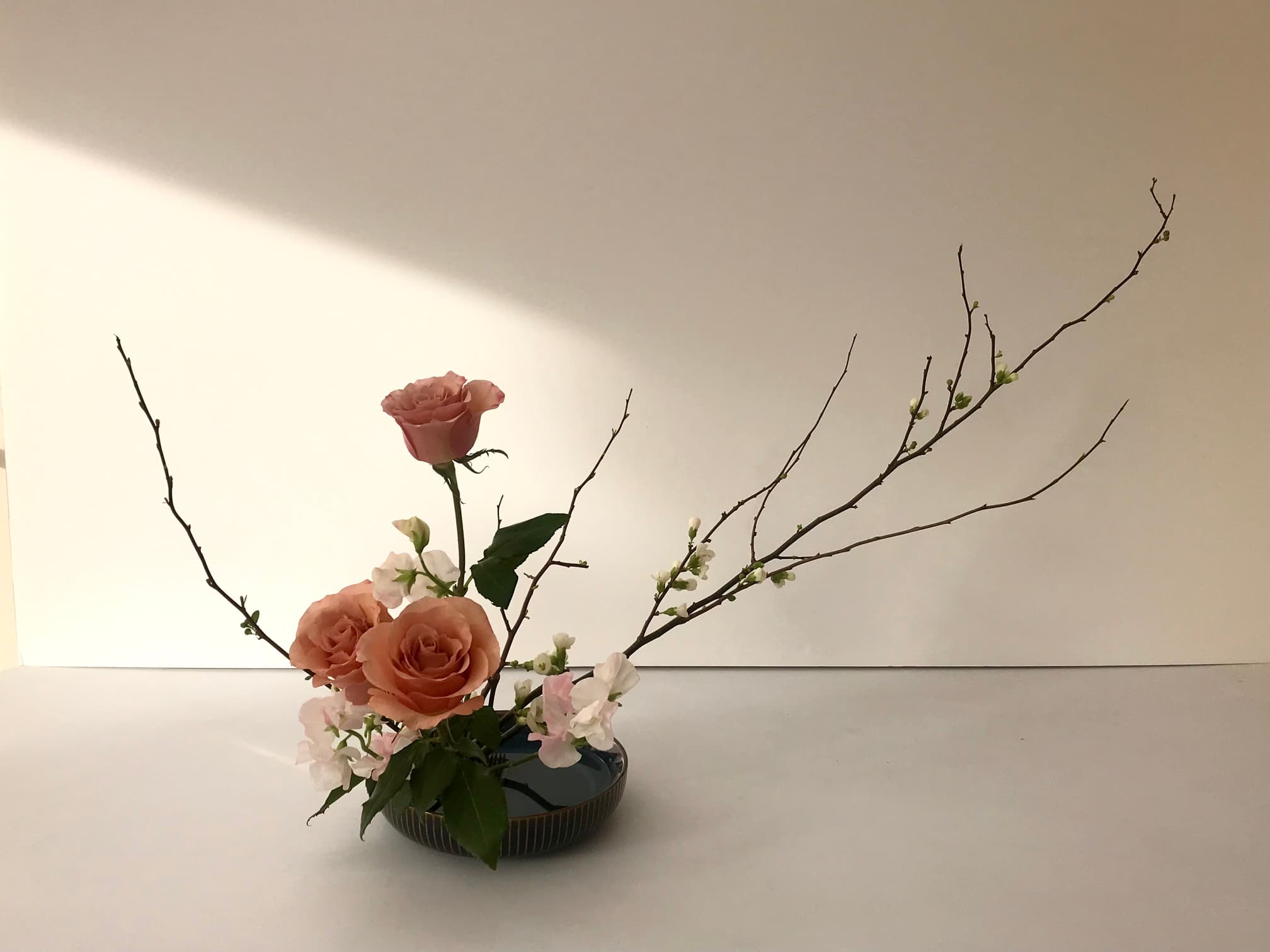 Arrangement Katamukeru Katachi printemps style Ohara