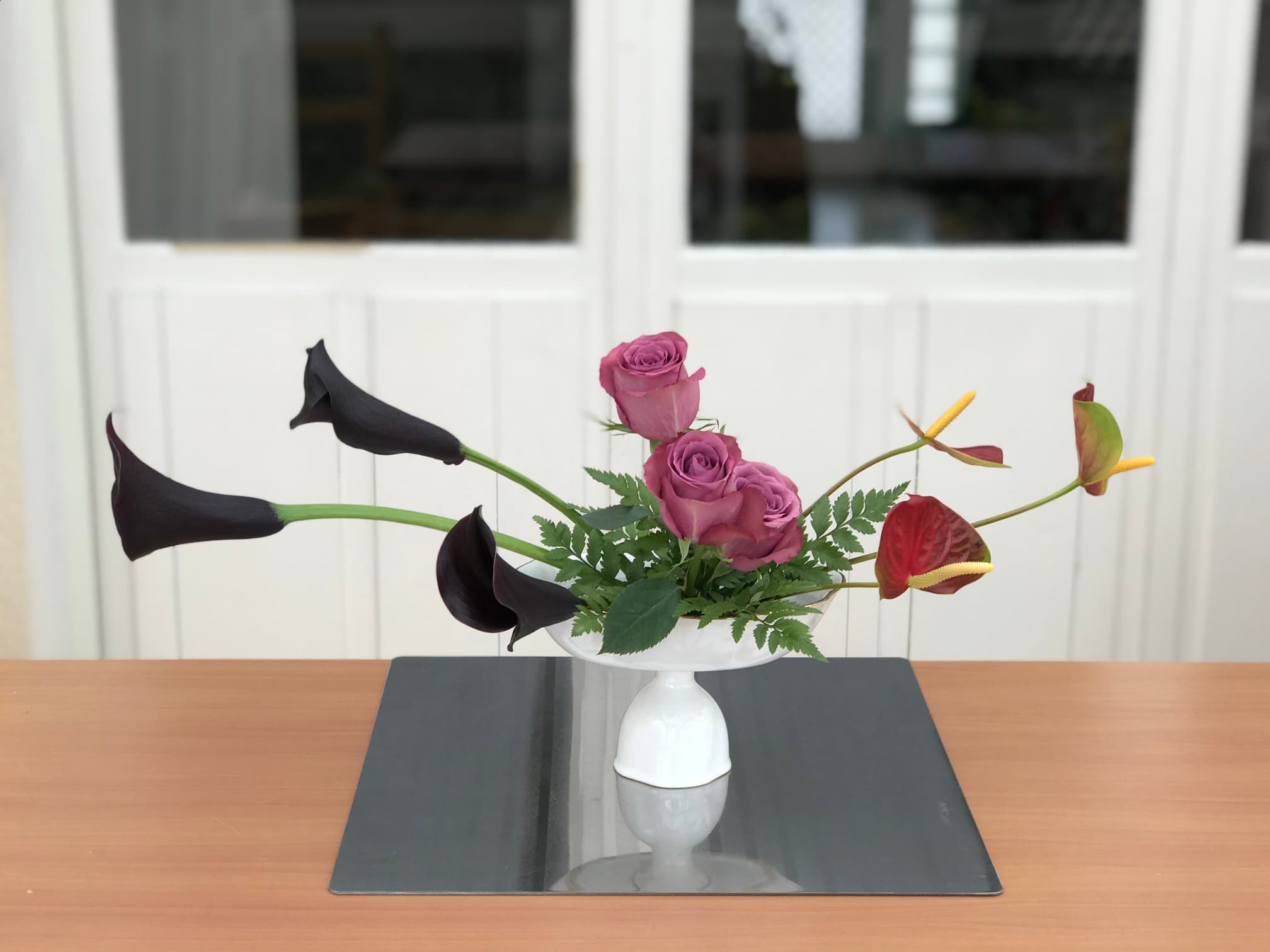 Arrangement Mawaru Katachi quatre saisons style Ohara